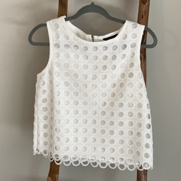 Banana Republic Eyelet Top & Skirt Outfit - Picture 2 of 7